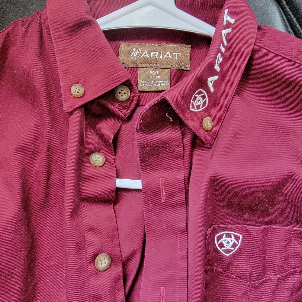 Ariat boy shirt